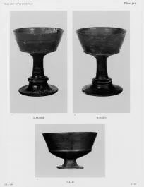 CHALICE (ETRUSCAN, BUCCHERO)