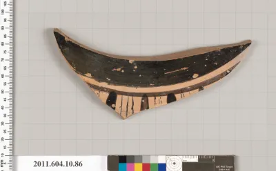 Terracotta fragment of a hydria (water jar)?