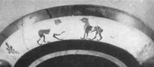 CUP (ATHENIAN, BLACK-FIGURE)