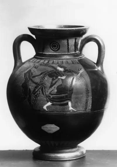 Amphora Depicting Satyrs and Maenads