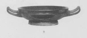 CUP, STEMLESS (ITALIOTE, BLACK GLAZE)