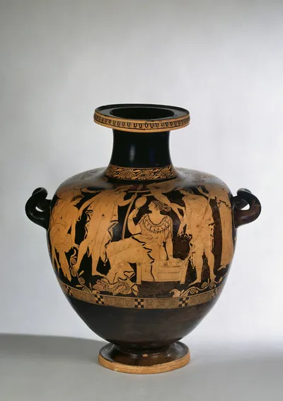 Rotfigurige Hydria (Attische Hydria)