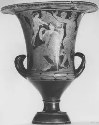 KRATER, CALYX (ATHENIAN, RED-FIGURE)
