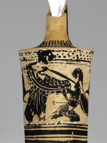 LEKYTHOS (ATHENIAN, BLACK-FIGURE)