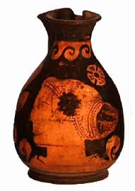 OINOCHOE (SOUTH ITALIAN, RED-FIGURE)