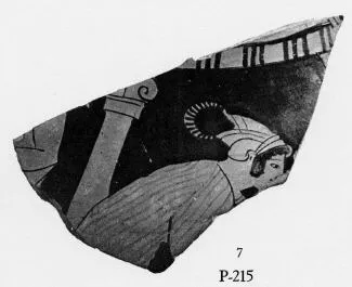 HYDRIA, FRAGMENT (ATHENIAN, RED-FIGURE)
