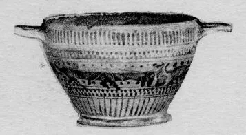 SKYPHOS (CORINTHIAN, BLACK-FIGURE)