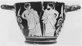 SKYPHOS (BOEOTIAN, RED-FIGURE)
