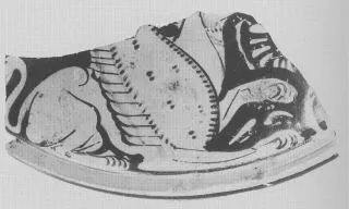 ASKOS, FRAGMENT (ATHENIAN, RED-FIGURE)