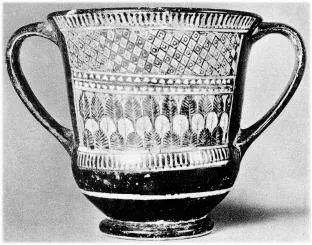 KANTHAROS (ATHENIAN, RED-FIGURE)