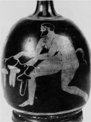 LEKYTHOS, SQUAT (SOUTH ITALIAN, CAMPANIAN, RED-FIGURE)