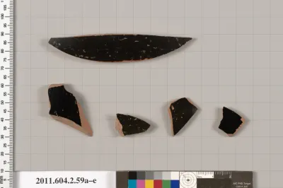 Terracotta fragments of pots