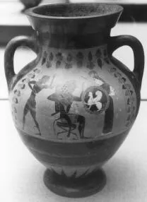 AMPHORA, BELLY, TYPE B (ATHENIAN, BLACK-FIGURE)