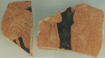 LEKANIS, FRAGMENTS (ATHENIAN, RED-FIGURE)