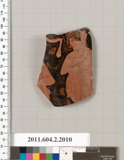 Terracotta fragment of a squat lekythos (oil flask)?