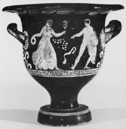 KRATER, BELL (SOUTH ITALIAN, APULIAN, RED-FIGURE)