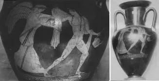 AMPHORA, NECK (ATHENIAN, RED-FIGURE)