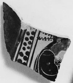 OLPE, FRAGMENT (ATHENIAN, BLACK-FIGURE)