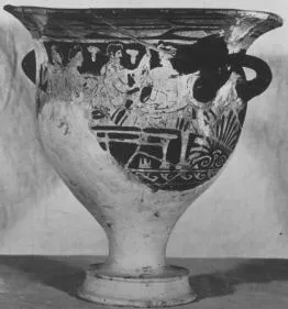 KRATER, BELL (ATHENIAN, RED-FIGURE)