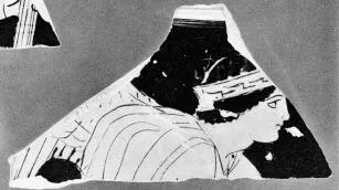 KRATER, FRAGMENT (ATHENIAN, RED-FIGURE)