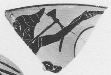 CUP, FRAGMENTS (ATHENIAN, BLACK-FIGURE)