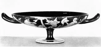 CUP B (ATHENIAN, RED-FIGURE)