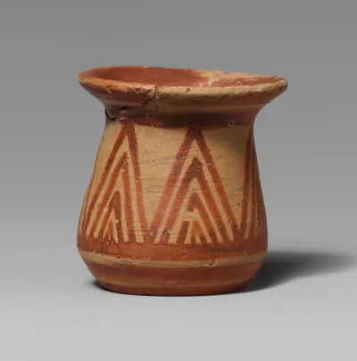 Terracotta juglet