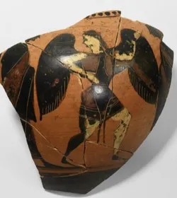 AMPHORA, BELLY, FRAGMENT (ATHENIAN, BLACK-FIGURE)