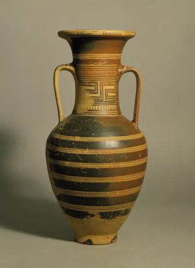 Geometrische Amphora (Amphora, geometrisch, Mittelgeometrische attische Amphora)
