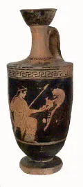 LEKYTHOS (ATHENIAN, RED-FIGURE)