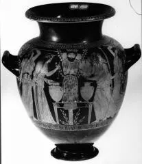 STAMNOS (ATHENIAN, RED-FIGURE)