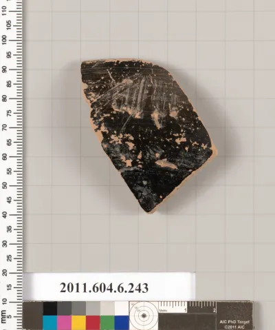 Terracotta rim fragment of a bowl