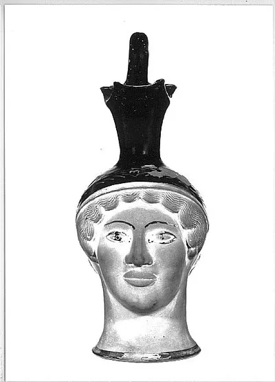œnochoé ; vase plastique