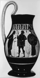 OLPE (ATHENIAN, BLACK-FIGURE)