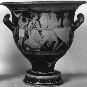 KRATER, BELL (ATHENIAN, RED-FIGURE)