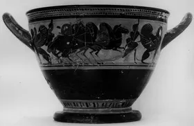 SKYPHOS (ATHENIAN, BLACK-FIGURE)