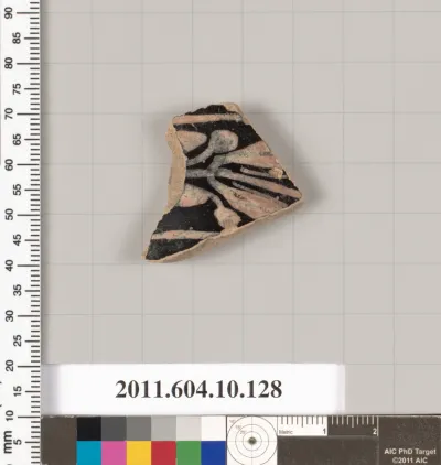 Terracotta fragment of an oinochoe (jug)