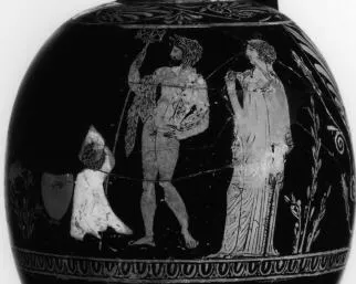 LEKYTHOS, SQUAT (ATHENIAN, RED-FIGURE)