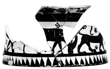 PYXIS, FRAGMENT (PROTOCORINTHIAN, TRANSITIONAL, BLACK-FIGURE)