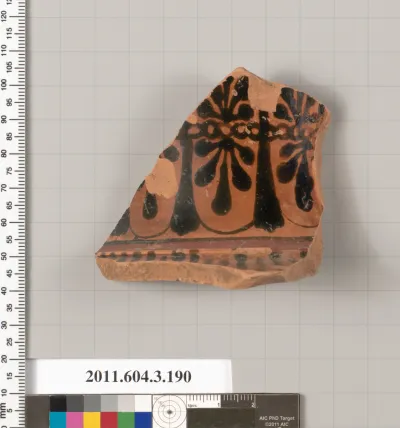 Terracotta fragment of a neck-amphora (jar)