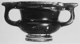 KANTHAROS (ATHENIAN, BLACK GLAZE)