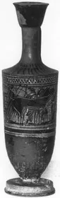 LEKYTHOS (ATHENIAN, BLACK-FIGURE)