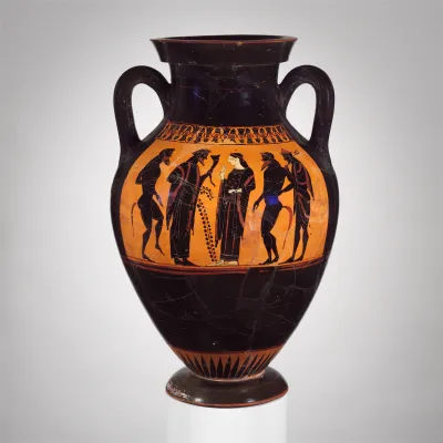 Terracotta amphora (jar)