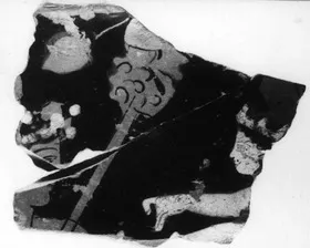 KRATER, BELL, FRAGMENT (ATHENIAN, RED-FIGURE)
