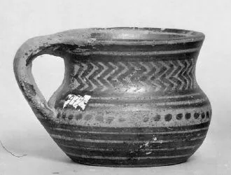 TANKARD (ATHENIAN GEOMETRIC)