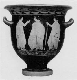 KRATER, BELL (ATHENIAN, RED-FIGURE)