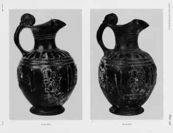 OINOCHOE (ETRUSCAN, BUCCHERO)