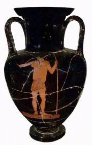 AMPHORA, NECK (ATHENIAN, RED-FIGURE)