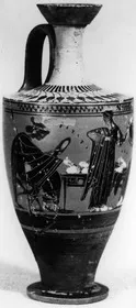 LEKYTHOS (ATHENIAN, BLACK-FIGURE)