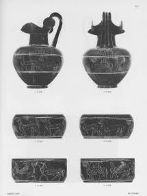 OINOCHOE (ETRUSCAN, BUCCHERO)